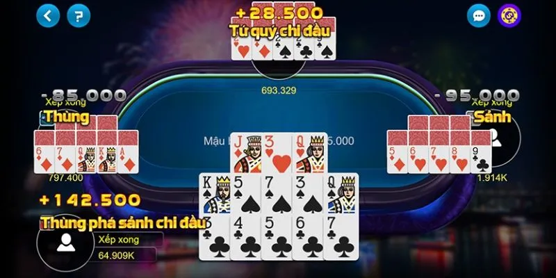 Mẹo chơi mậu binh 5 lá giúp tăng tỷ lệ thắng